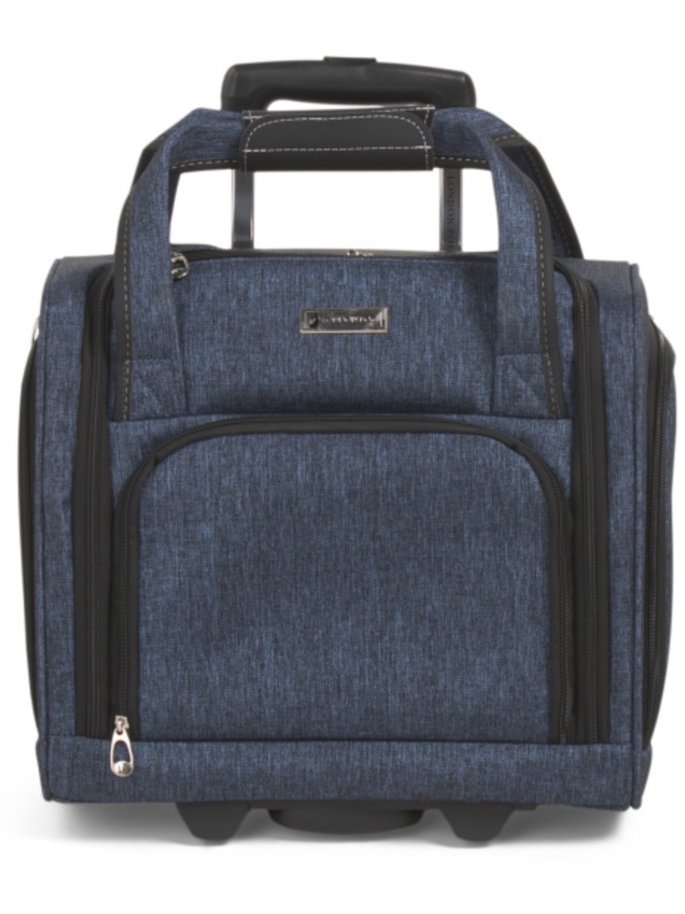 London Fog Navy Blue Under Seat Bag,15”